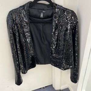 Black aqua blazer size XS